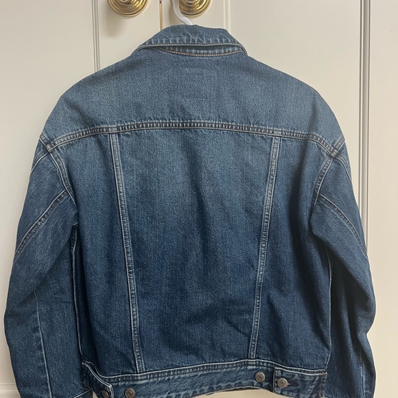 Acne Studios Lamp Mid Blue Denim Jacket Size 34 - Picture 6 of 9